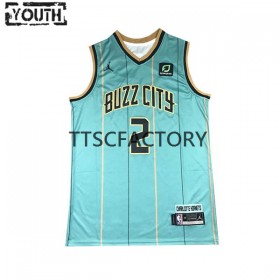 Dres Charlotte Hornets James Bouknight 2 Jordan 2022-23 City Edition Green Swingman - Dječji